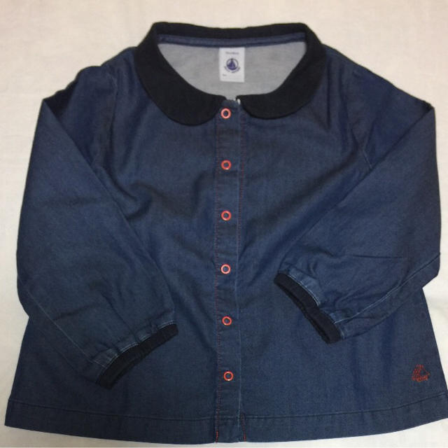 PETIT BATEAU(プチバトー)のプチバトー24M 86センチ キッズ/ベビー/マタニティのベビー服(~85cm)(シャツ/カットソー)の商品写真