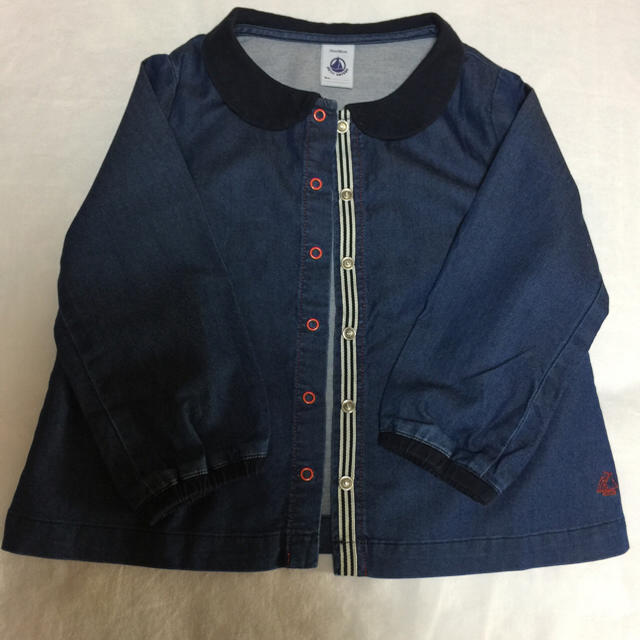 PETIT BATEAU(プチバトー)のプチバトー24M 86センチ キッズ/ベビー/マタニティのベビー服(~85cm)(シャツ/カットソー)の商品写真