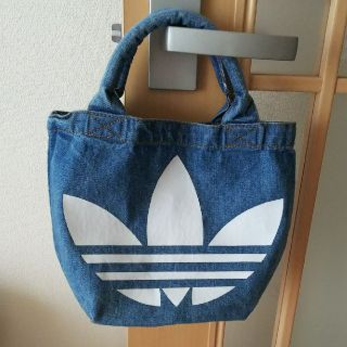 アディダス(adidas)のアディダス デニム ミニトートバッグ(トートバッグ)