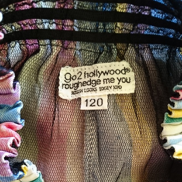 GO TO HOLLYWOOD(ゴートゥーハリウッド)のゴートゥーハリウッド スカート 120 キッズ/ベビー/マタニティのキッズ服女の子用(90cm~)(スカート)の商品写真