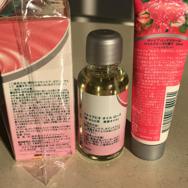 Kneipp(クナイプ)のオイルとハンドクリーム コスメ/美容のボディケア(ボディオイル)の商品写真