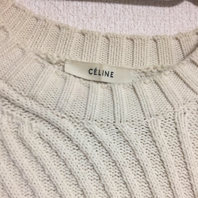 celine(セリーヌ)のceline ニット セリーヌ セーター フィービー チャンキー ボクシーニット レディースのトップス(ニット/セーター)の商品写真