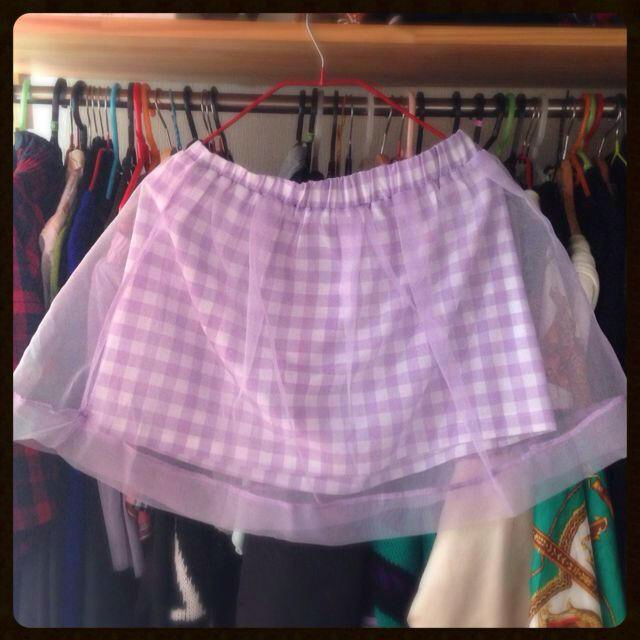 NADIA(ナディア)のギンガムフレアスカート レディースのスカート(ミニスカート)の商品写真