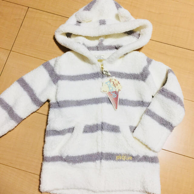 gelato pique(ジェラートピケ)の新品 gelato pique パーカー キッズ/ベビー/マタニティのキッズ服女の子用(90cm~)(ジャケット/上着)の商品写真