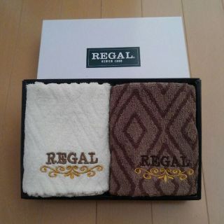 リーガル(REGAL)の★未使用★リーガルウォッシュタオル２枚セット(タオル/バス用品)