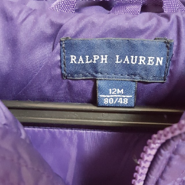 Ralph Lauren(ラルフローレン)のラルフローレン　ダウン キッズ/ベビー/マタニティのベビー服(~85cm)(その他)の商品写真