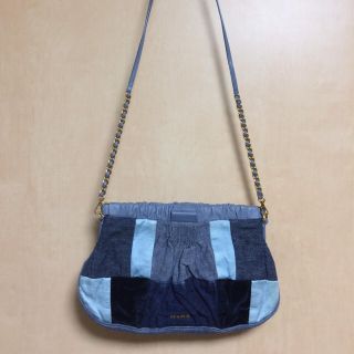 ミュウミュウ(miumiu)の【T.T様専用】ミュウミュウ miumiu デニム ショルダー バッグ (ショルダーバッグ)