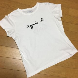 アニエスベー(agnes b.)のみずきち様専用☆アニエスベー 白ロゴTシャツ(Tシャツ(半袖/袖なし))