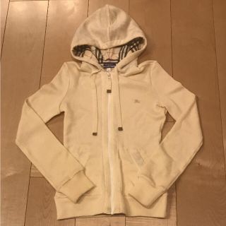 バーバリーブルーレーベル(BURBERRY BLUE LABEL)のバーバリー ウール パーカー サイズ38(パーカー)