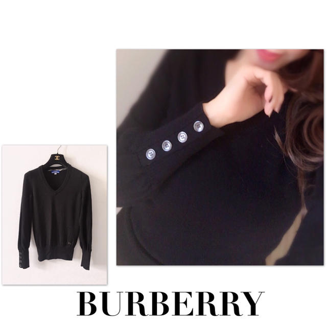 BURBERRY BLACK LABEL(バーバリーブラックレーベル)のBURBERRY BLACKニット♥ メンズのトップス(ニット/セーター)の商品写真