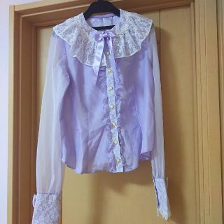 アンジェリックプリティー(Angelic Pretty)のAngelic Pretty ローズエデンブラウス ラベンダー(シャツ/ブラウス(長袖/七分))