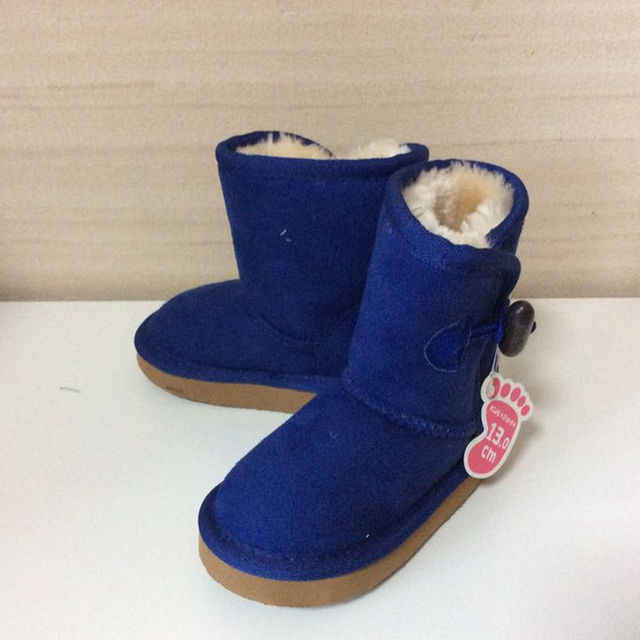 KIDS FORET(キッズフォーレ)のnaking様専用《新品》ムートンブーツ【KidS Foret】13cm キッズ/ベビー/マタニティのベビー靴/シューズ(~14cm)(ブーツ)の商品写真