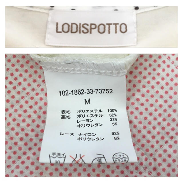 LODISPOTTO(ロディスポット)のLODISPOTTO ドットブラウス レディースのトップス(シャツ/ブラウス(長袖/七分))の商品写真