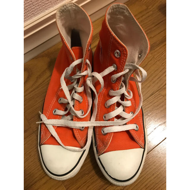 CONVERSE(コンバース)のヴィンテージ USA製 コンバース オレンジ レディースの靴/シューズ(スニーカー)の商品写真