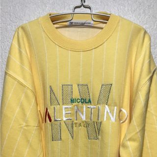 ヴァレンティノ(VALENTINO)のイタリア製 ヴァレンチノ NICOLA VALENTINO ロゴ スウェット(スウェット)