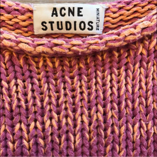 こども ビームス(コドモビームス)の専用です！Acne Studios アクネ ワンピースチュニック 2Y キッズ/ベビー/マタニティのキッズ服女の子用(90cm~)(ワンピース)の商品写真