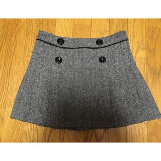 ジルスチュアート(JILLSTUART)のused美品♡JILLSTUARTシルク入りボタンスカート(ミニスカート)