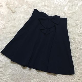 イング(INGNI)のイング♡バックリボン🎀フレアスカート(ひざ丈スカート)