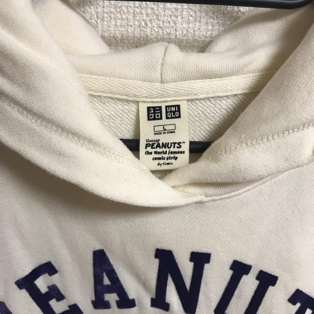 UNIQLO(ユニクロ)のユニクロ スヌーピーパーカーワンピ レディースのトップス(パーカー)の商品写真