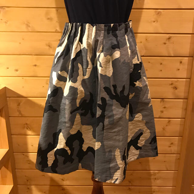 レア?!☆ Bou Jeloud ブージュルード 迷彩柄 ひざ丈スカート | collegevhk.ci