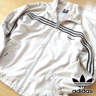 アディダス(adidas)の超美品 Lサイズ アディダス スリーライン ジップジャケット グレー(その他)