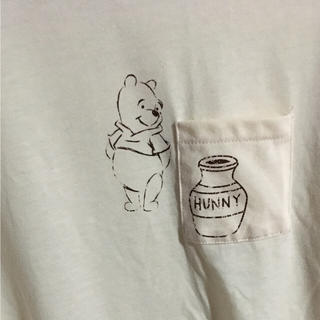 ディズニー(Disney)のGolden Bear × Disney プーさん Tシャツ ポケット(Tシャツ(半袖/袖なし))