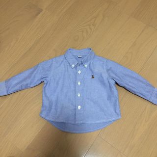 ベビーギャップ(babyGAP)のJURINOAさま♡ギャップ  ブルーシャツ  90センチ(ブラウス)