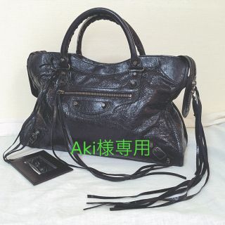 バレンシアガバッグ(BALENCIAGA BAG)の★バレンシアガ2wayシティ黒(ハンドバッグ)