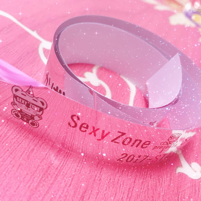 Sexy Zone(セクシー ゾーン)の【限定セール】セクゾ STAGE 銀テ ２本セット エンタメ/ホビーのタレントグッズ(アイドルグッズ)の商品写真