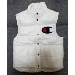 シュプリーム(Supreme)の新品　supreme champion puffy vest  white S(ダウンベスト)