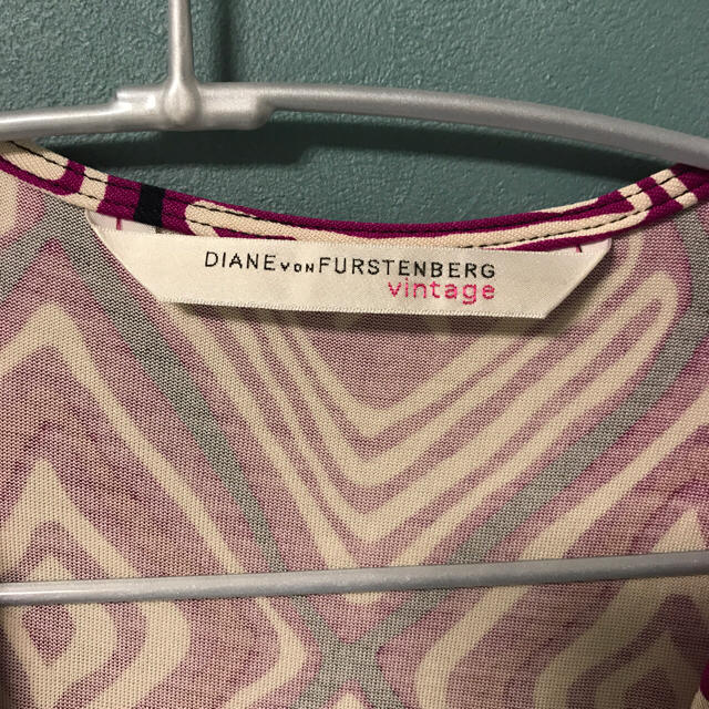 DIANE von FURSTENBERG(ダイアンフォンファステンバーグ)の【美品】ダイアンフォンファステンバーグ ラップドレス レディースのワンピース(ひざ丈ワンピース)の商品写真