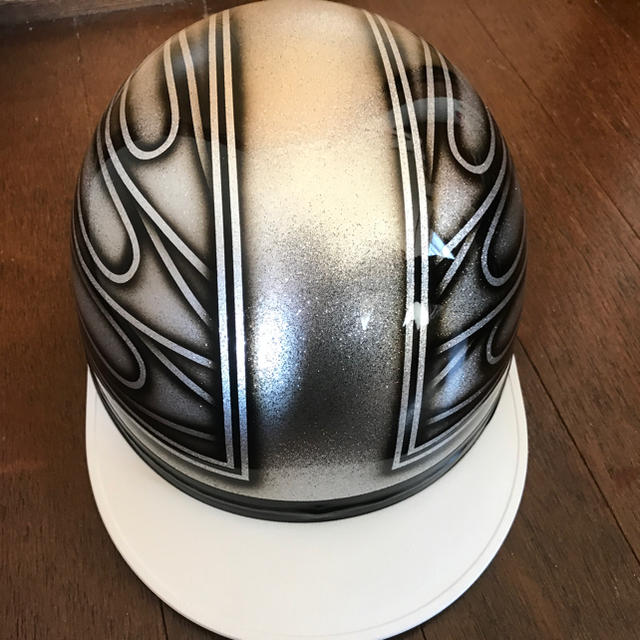新品 ファイヤーパターン シルバーラメ ぼかし コルク半 新品 ファイヤーパターン シルバーラメ ぼかし コルク半