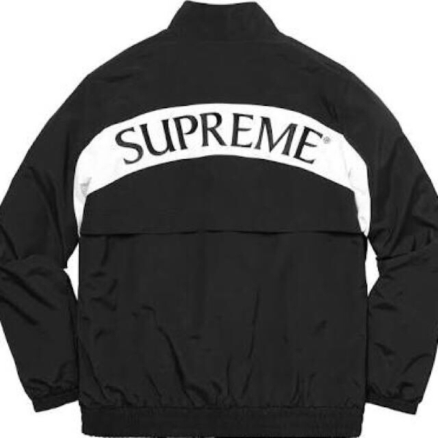 Supreme(シュプリーム)の新品半タグ付きsupreme Arc Track Jacket 黒 M メンズのジャケット/アウター(ナイロンジャケット)の商品写真