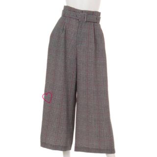 ほぼ未使用♡ジャスグリッティー♡ベルト付きチェックパンツ