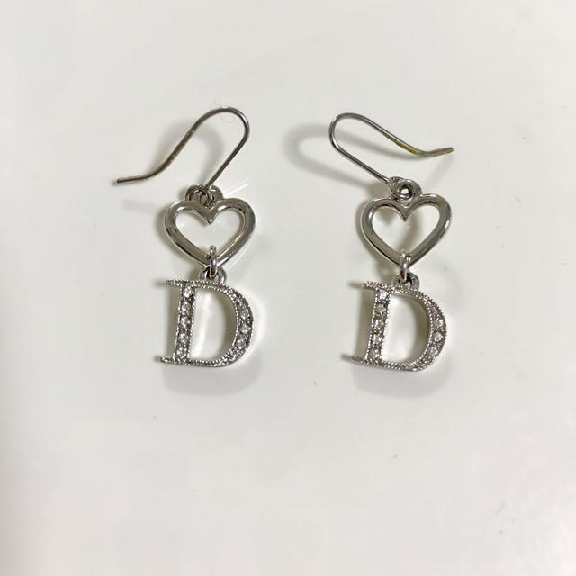 Dior(ディオール)のディオール クリスチャンディオール ピアス シルバー 美品 レディースのアクセサリー(ピアス)の商品写真