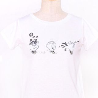 アズノゥアズピンキー(AS KNOW AS PINKY)のAS KNOW AS★美女と野獣★チップと水遊びっT★新品未使用(Tシャツ(半袖/袖なし))