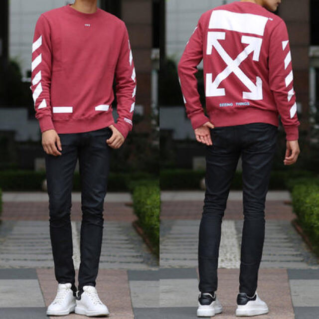 オフホワイト off-white トレーナー オフホワイト off-white トレーナー