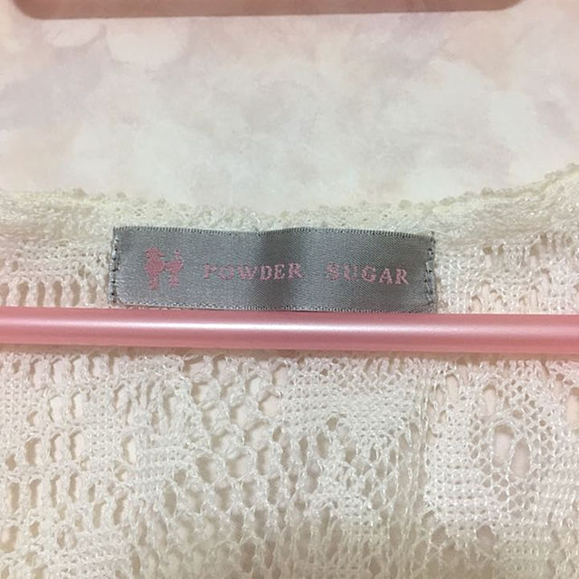 POWDER SUGAR(パウダーシュガー)のレース ボレロ レディースのトップス(カーディガン)の商品写真