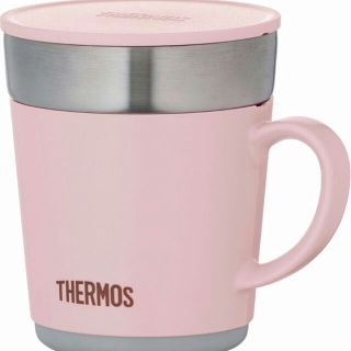 サーモス(THERMOS)の新品☆サーモス 保温マグカップ 240ml ライトピンク(グラス/カップ)