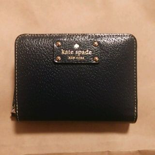 ケイトスペードニューヨーク(kate spade new york)のネイビー☆折財布(財布)