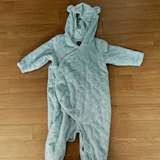 ベビーギャップ(babyGAP)のbabyGAP 80㎝ 12-18month グレー カバーオール(カバーオール)