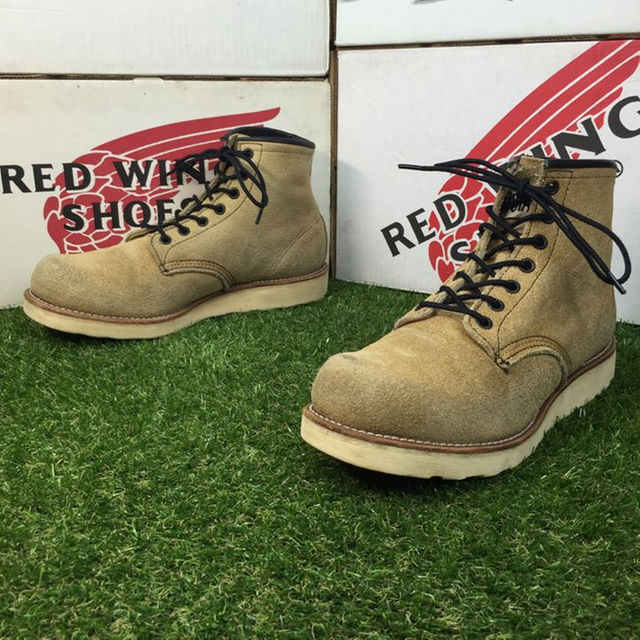 REDWING(レッドウィング)の【ＡＰＥ】箱付レッドウイングＲＥＤＷＩＮＧ稀8E419送料込26-27cm メンズの靴/シューズ(ブーツ)の商品写真