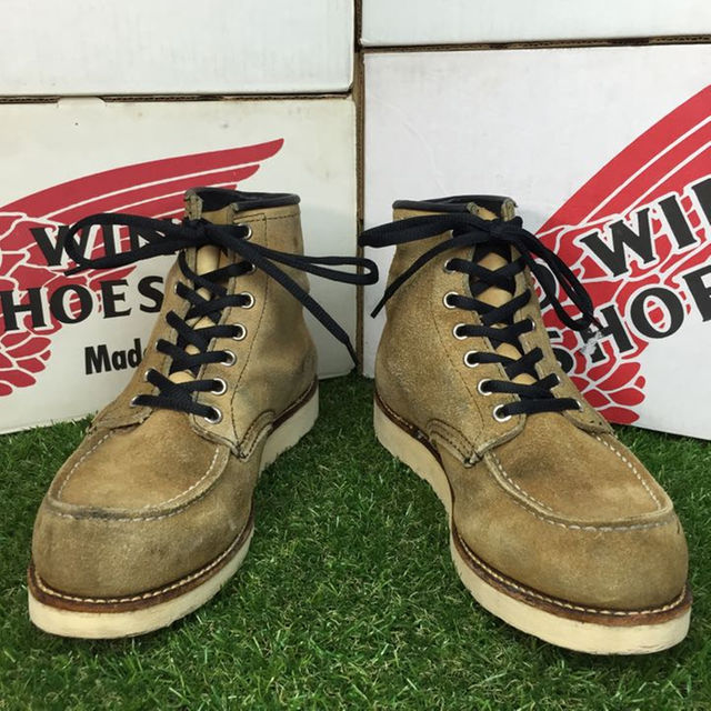 バーゲンで 【安心品質970】8173レッドウイングREDWING7E送料込25-26cm