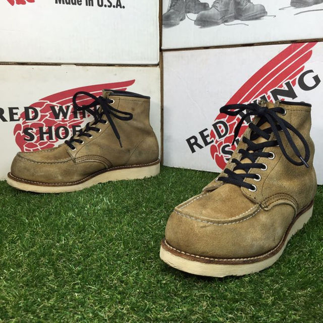 バーゲンで 【安心品質970】8173レッドウイングREDWING7E送料込25-26cm
