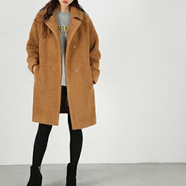 最終値下げ！MOUSSY TEDDY LONG COAT