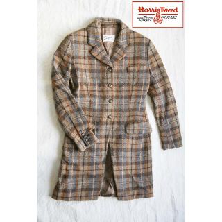 ハリスツイード(Harris Tweed)のVintage ハリスツイード☆ウールコート (チェスターコート)