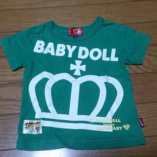 ベビードール(BABYDOLL)のサイズ80☆ベビド☆ベビードール半袖Tシャツグリーン緑(その他)