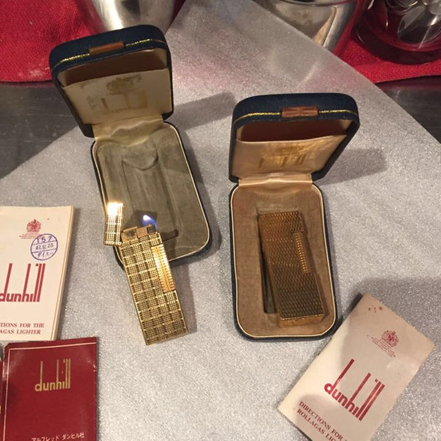 Dunhill(ダンヒル)のダンヒルライター2個セット 箱付き メンズのファッション小物(その他)の商品写真