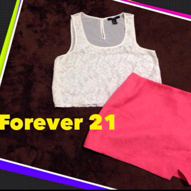 FOREVER 21(フォーエバートゥエンティーワン)のForever 21  SET♡ レディースのトップス(タンクトップ)の商品写真