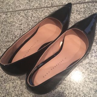 ザラ(ZARA)のZara エナメルパンプス(ハイヒール/パンプス)